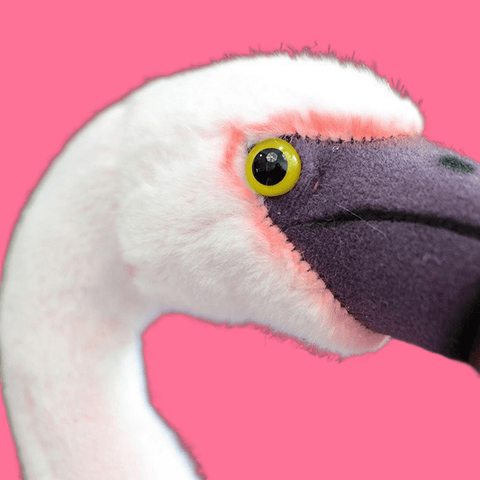 Realistic American Flamingo Stuffed Animal Plush Toy
