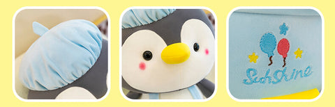 Adorable Penguin Stuffed Animal Hugging Pillow