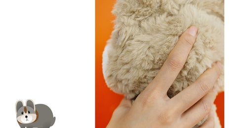 Cute Ili Pika Stuffed Animal Plush Toys, Endangered Animal Plushies