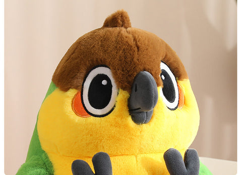Cartoon Parrot Stuffed Animal Plush Toy, Bird Plushies