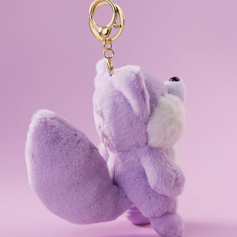 Cute Fox Plush Bag Charm, Stuffed Animal Keychain