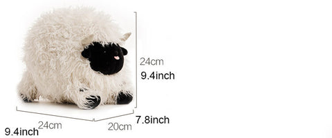 Cute Valais Blacknose Sheep Plush Pillow