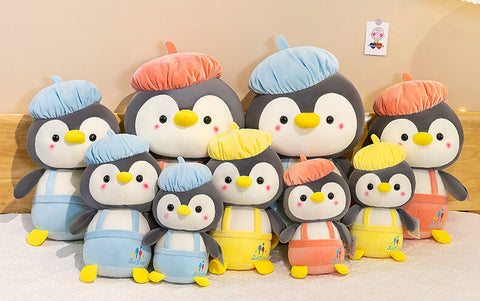 Adorable Penguin Stuffed Animal Hugging Pillow