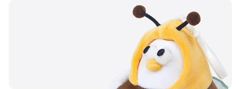Chubby Vegetable Seagull Stuffed Animal Plush Toy