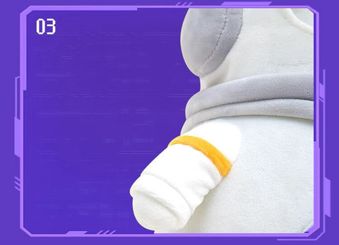 Chubby Astronaut Seagull Stuffed Animal Plush Toy