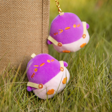 Cute Duck & Peanuts Stuffed Plush Bag Charm