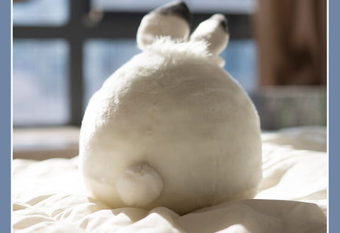 Chubby Soft Arctic Rabbit Plush Pillow Animal Stuffed Toys