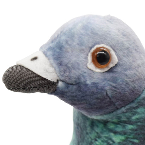 Realistic Gray Pigeon Stuffed Animal Plush Toy