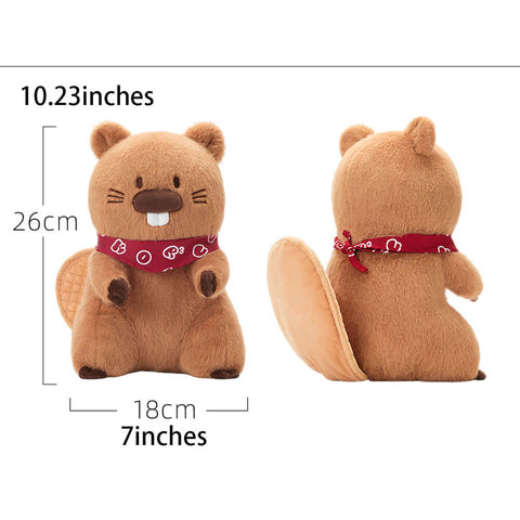 Cute Beaver Stuffed Animal Plush Toy, Beaver Plushies