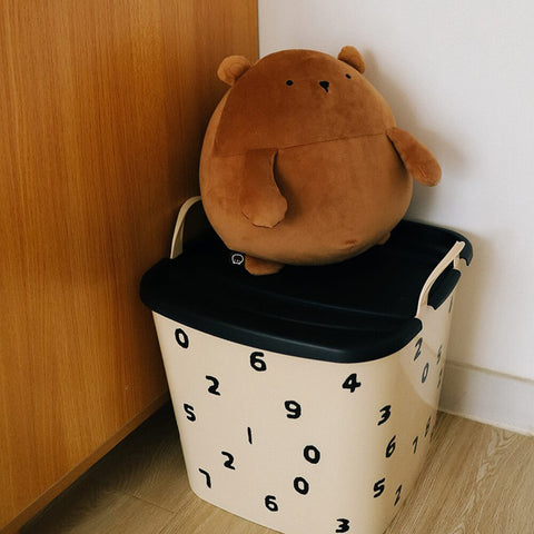 Chubby Potato Bear Stuffed Hugging Pillow