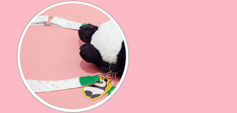 Panda Back Shadow Crossbody Bag