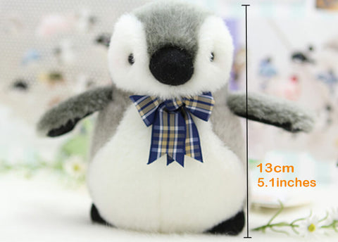 Cute Penguin  Couple Bag Charm, Stuffed Animal Keychain