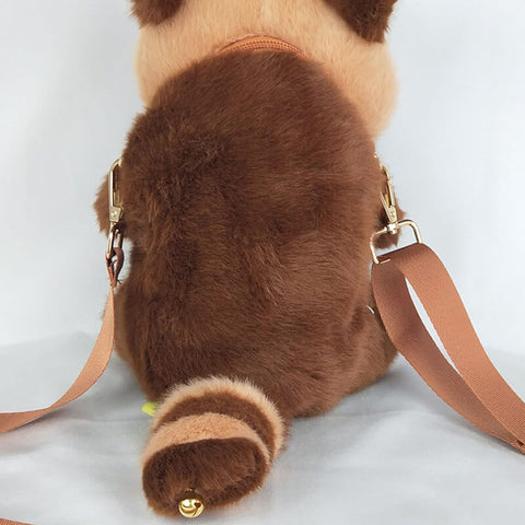 Red Panda Crossbody Bag