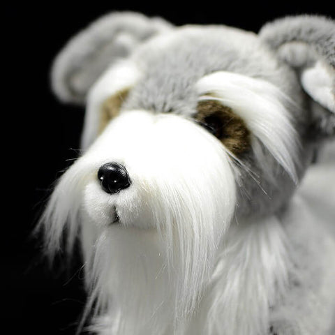 Realistic Cesky Terrier Stuffed Animal Plush Toy