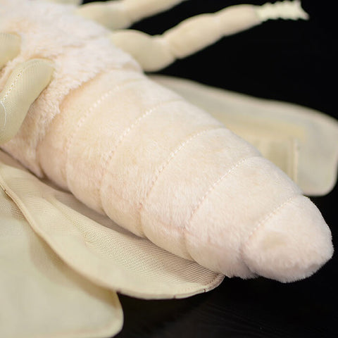 Realistic Domestic Silk Moth Stuffed Animal Plush Toy