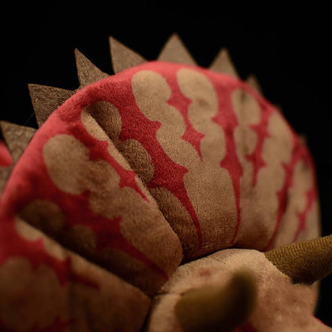Realistic Triceratops Stuffed Animal Plush Toy