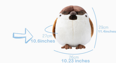 Chubby Sparrow Stuffed Animal Plush Toy