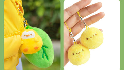 Cute PeaPod Plush Bag Chram