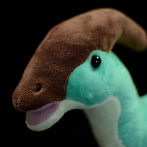 Realistic Parasaurolophus Stuffed Animal Plush Toy