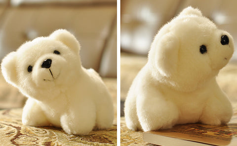 Polar Bear Cub Plush Stuffed Animal Plushies Toy