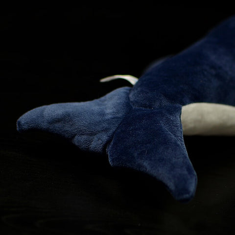Realistic North Pacific Right Whale Stuffed Animal Plush Toy