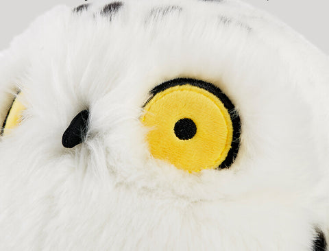 Chubby Plush Snowy Owl Stuffed Animal Realistic Plush Toys