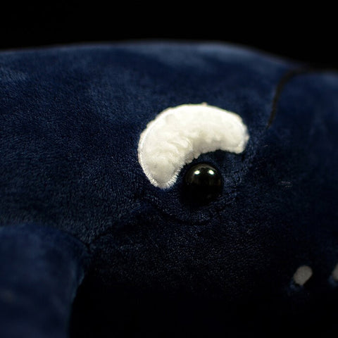 Realistic North Pacific Right Whale Stuffed Animal Plush Toy