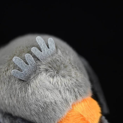 Realistic Rufous-vented Tit Bird Stuffed Animal Plush Toy
