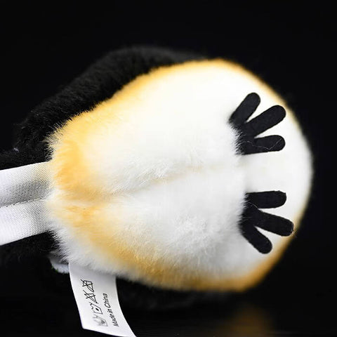 Realistic Long-tailed Tit Bird Stuffed Animal Plush Toy