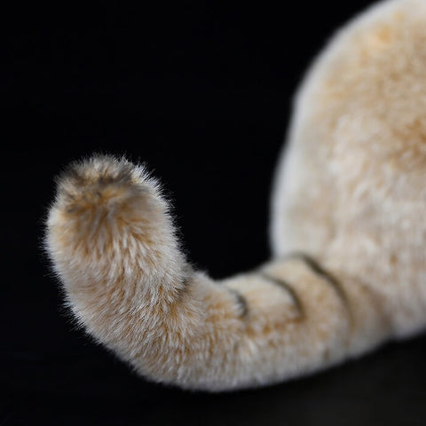Realistic Sand Cat Stuffed Animal Plush Toy
