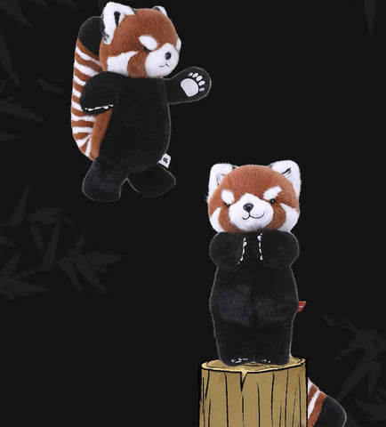 Realistic Red Panda Stuffed Animal Plush Toy, Handmade Plush Red Panda