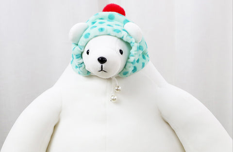 Tiny heads Polar Bear Soft Stuffed Animal Plush