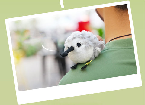 Cute Rare Bird Stuffed Plush Bag Charm