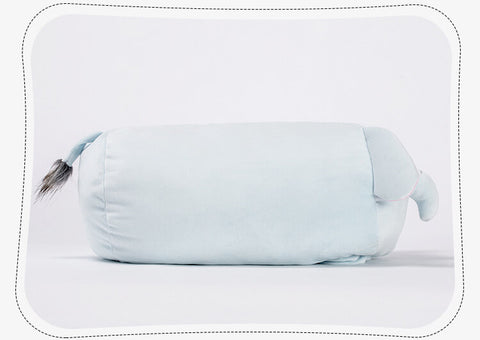 Chubby Elephant Hugging Stuffed Plush Pillow