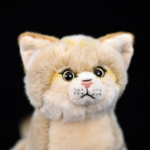 Realistic Sand Cat Stuffed Animal Plush Toy