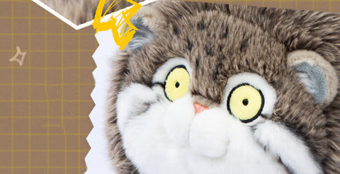 Chubby Pallas's cat Stuffed Animal Plush