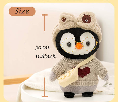 Cute Dress Up Penguin Stuffed Plush Toy