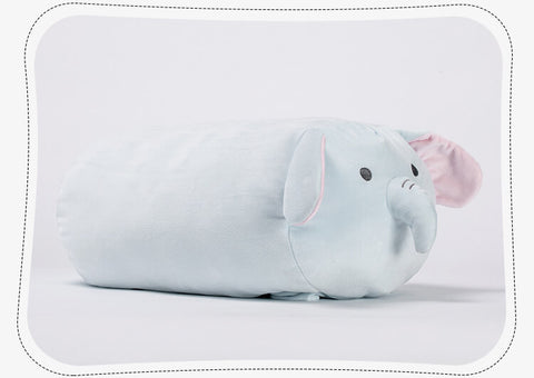 Chubby Elephant Hugging Stuffed Plush Pillow
