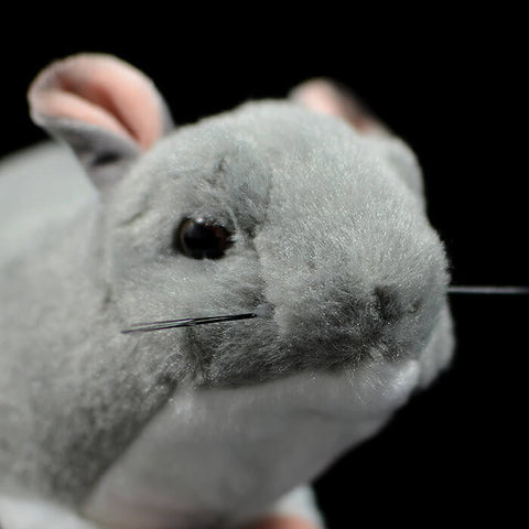 Realistic Chinchilla Stuffed Animal Plush Toy