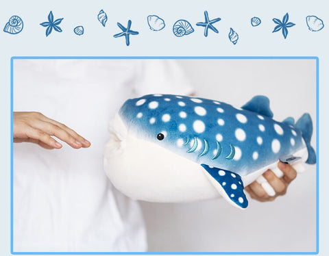 Whale shark Stuffed Plush Toys Soft Hugging Warm Pillow - KEAIart®