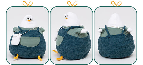 Chubby Seagull Stuffed Animal Plush Hugging Pillow