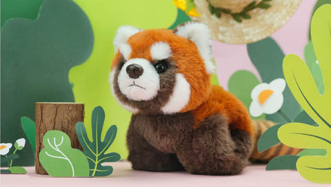 Red panda plush