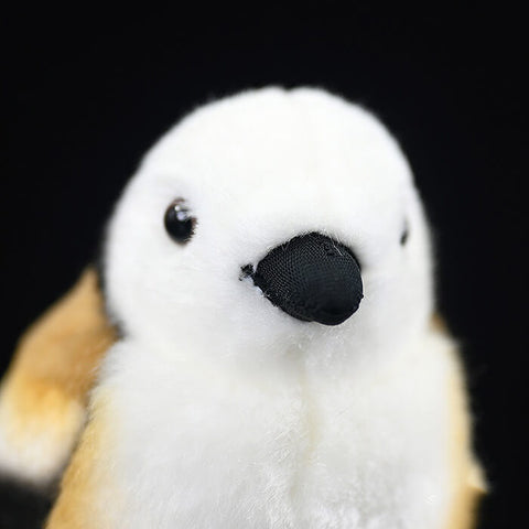 Realistic Long-tailed Tit Bird Stuffed Animal Plush Toy