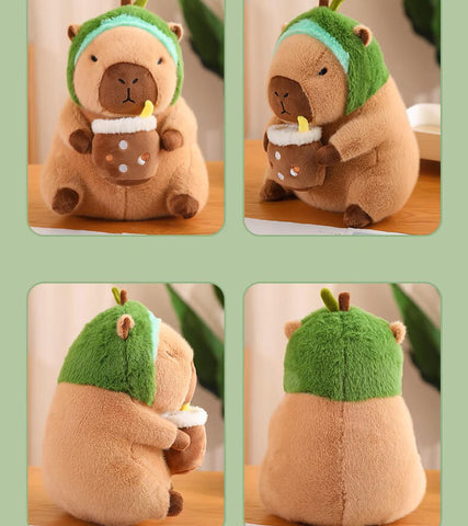 Capybara Stuffed Animal Plush Toy, Six Style Capybara Plushies
