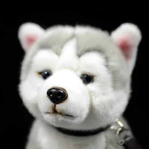 Realistic Husky Cub Dog Stuffed Animal Plush Toy