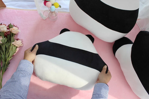 Soft Panda Back Shadow Pillow