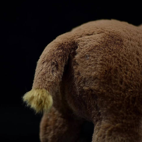 Realistic Elasmotherium Rhino Stuffed Animal Plush Toy