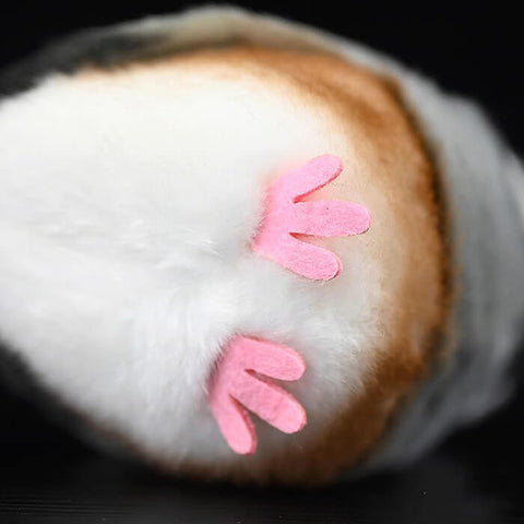 Realistic Bearded Reedling Bird Stuffed Animal Plush Toy