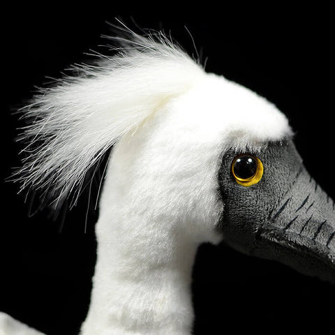 Realistic Eurasian Spoonbill Stuffed Animal Plush Toy