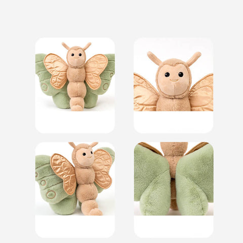 Cute Butterfly Stuffed Animal Plush Toy, Insect Plushies